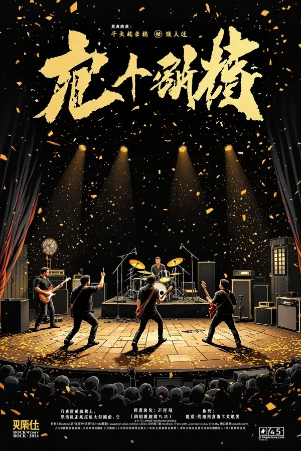 缝纫机乐队 - City of Rock 电影海报